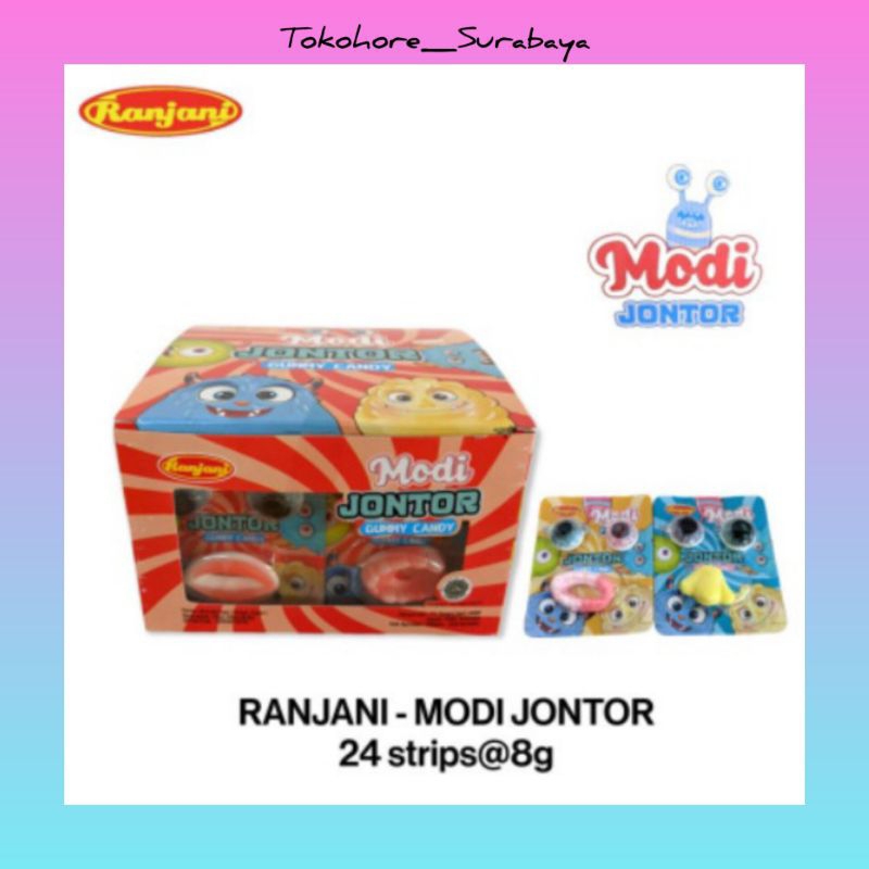 Contents Of 24PCS RANJANI Brand JONTOR Candy!!/VIRAL Soft Candy ...