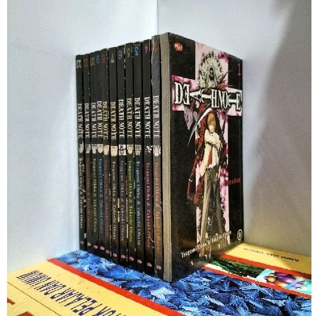 Original Comic DEATH NOTE 1-12 End | Shopee Malaysia