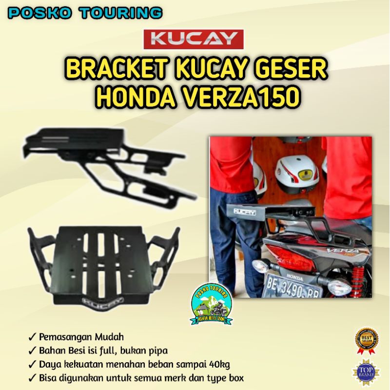 Kucay Sliding Bracket Honda Verza150 Cb150Verza Bracket Box Givi Shad ...