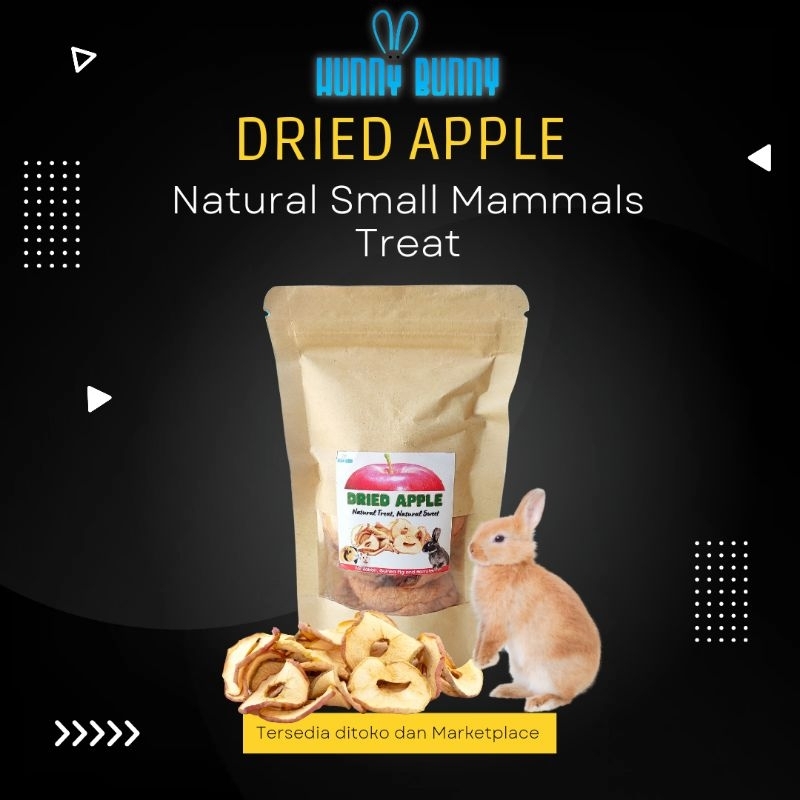 Dried Apple Snack Rabbit Hamster Marmot 30g | Shopee Malaysia