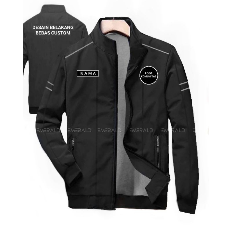 Reversible Jacket Parachute Jacket Custom Jacket Screen Printing