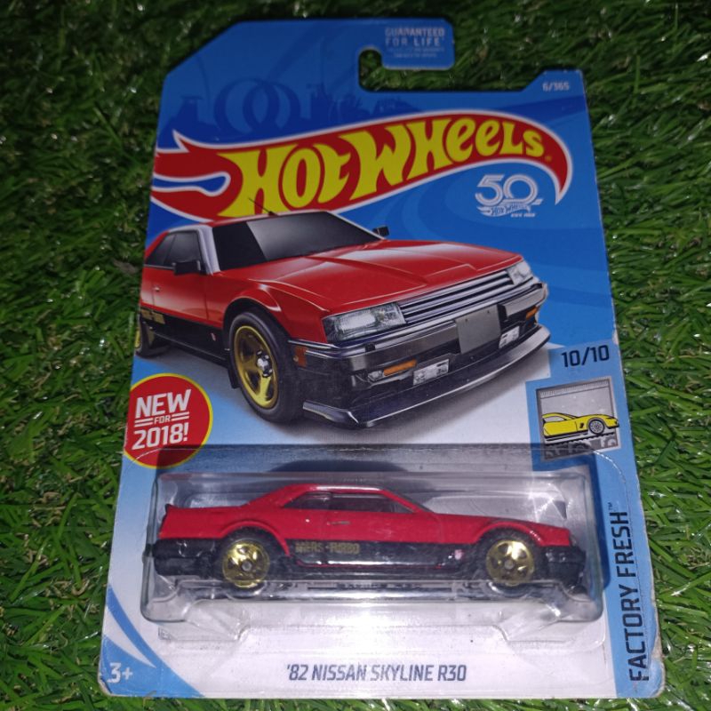 Hot Wheels '82 Nissan Skyline R30 Red | Shopee Malaysia