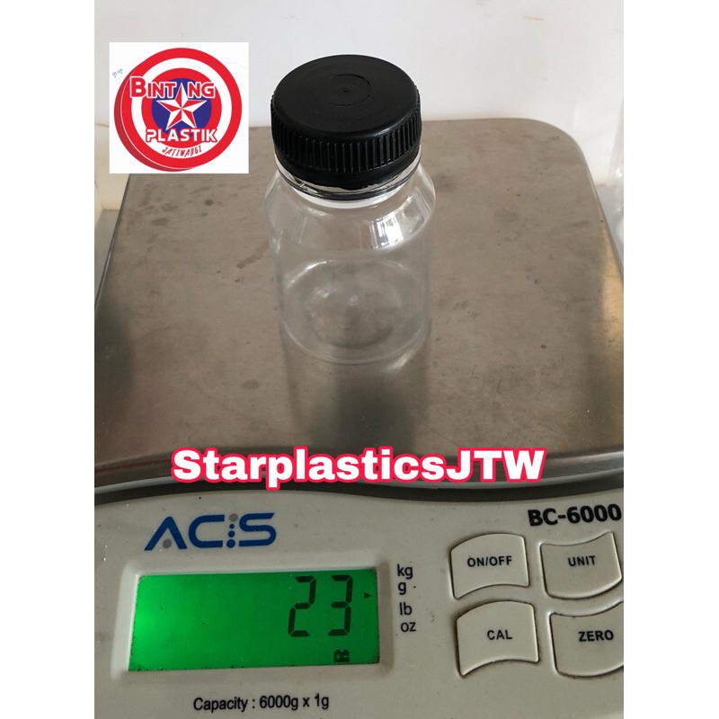 KALE PLASTIC BOTTLE FOODPACK Brand UK 100ml Economical THICK Bubble ...