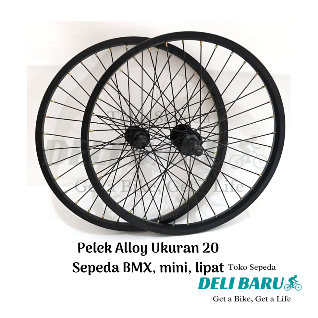 Delibaru Rims become size 20 pure Alloy single wall minion folding mini ...