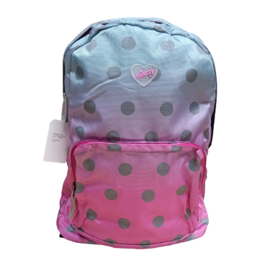 Standard - Funzzy Bag Pack Large Polkadot (Rasel Bag, School Bag, Back ...