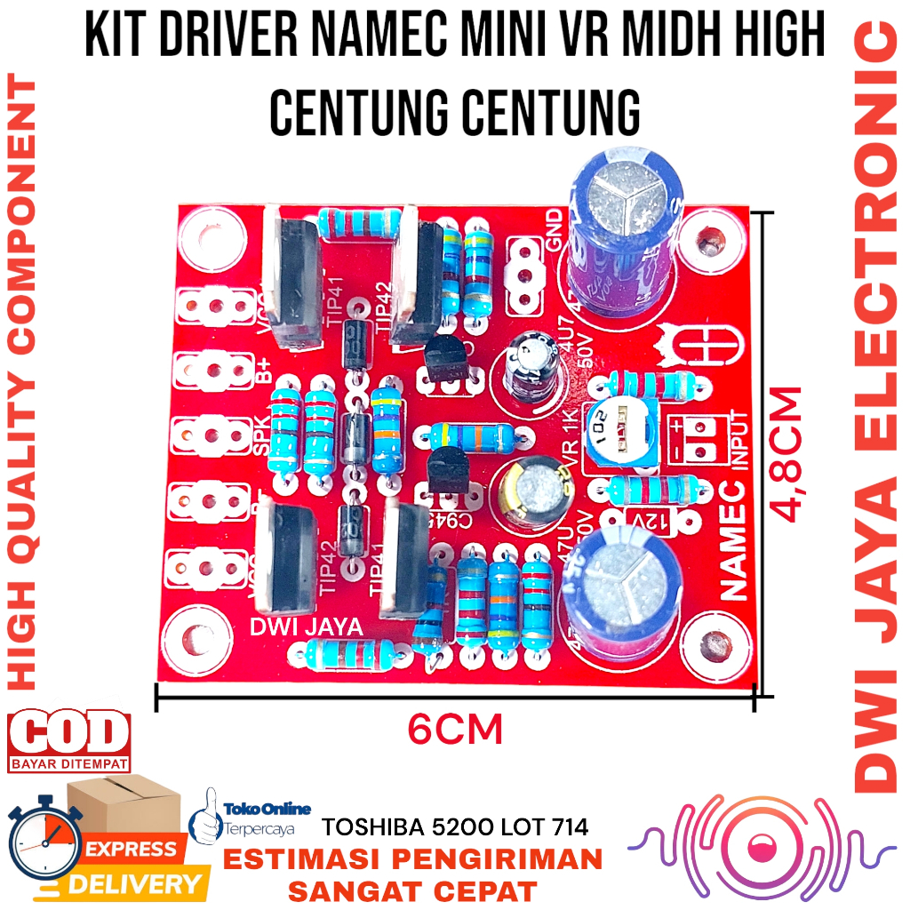Mini VR Midh High Namec Amplifier Driver Kit | Shopee Malaysia
