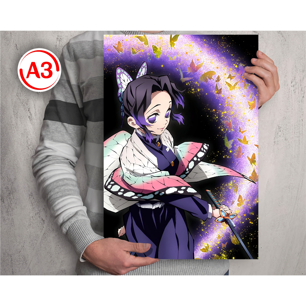 Poster Collection A3 Anime Kimetsu No Yaiba/Demon Slayer B - Tanjirou ...