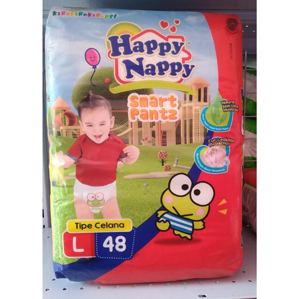 Happy Nappy Pants L48 Shopee Malaysia