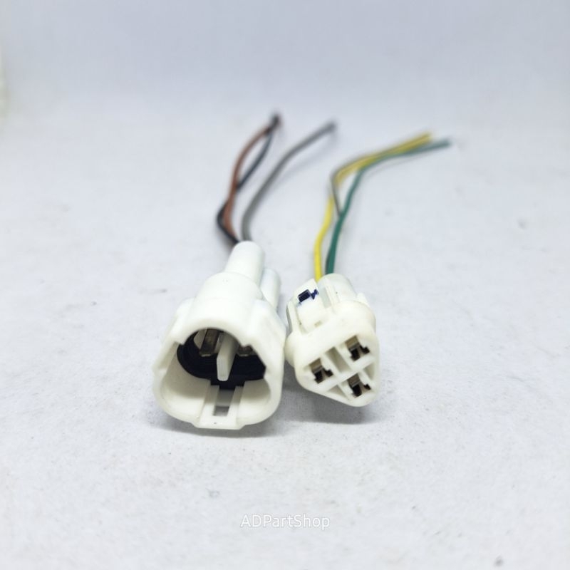 Yamaha dlc socket 3 pin connector male female waterproof | Shopee Malaysia