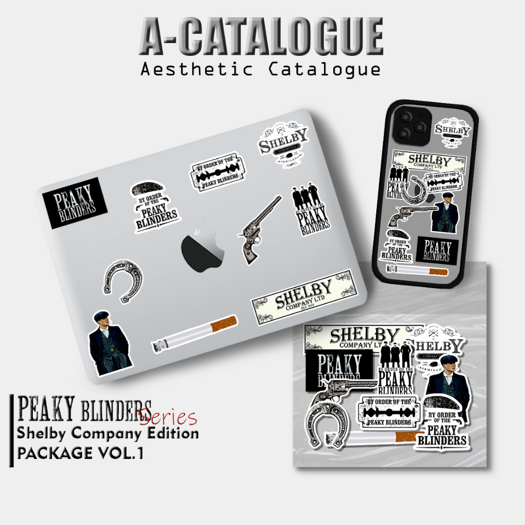 Sticker Aesthetic Catalog Waterprooft Compilation Icon Logo || Peaky ...