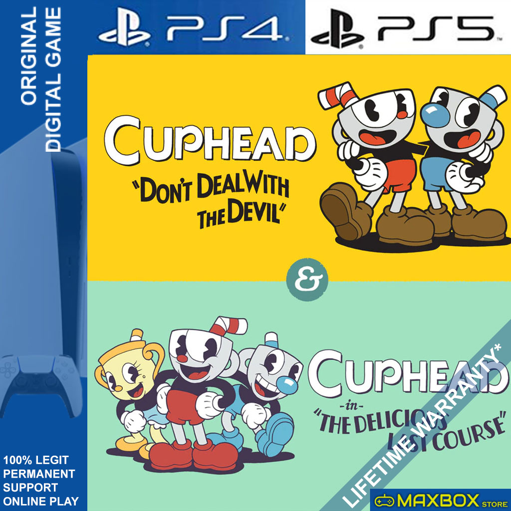 Cuphead & The Delicious Last Course PS4 PS5 Original Game | Shopee Malaysia