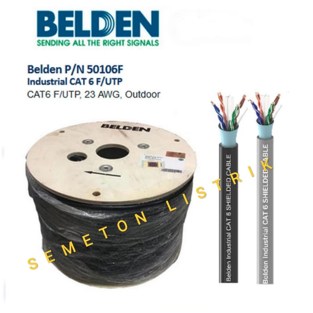 Belden Cable Stp Cat 6 Outdoor 305meter Original (bl 50106f) 