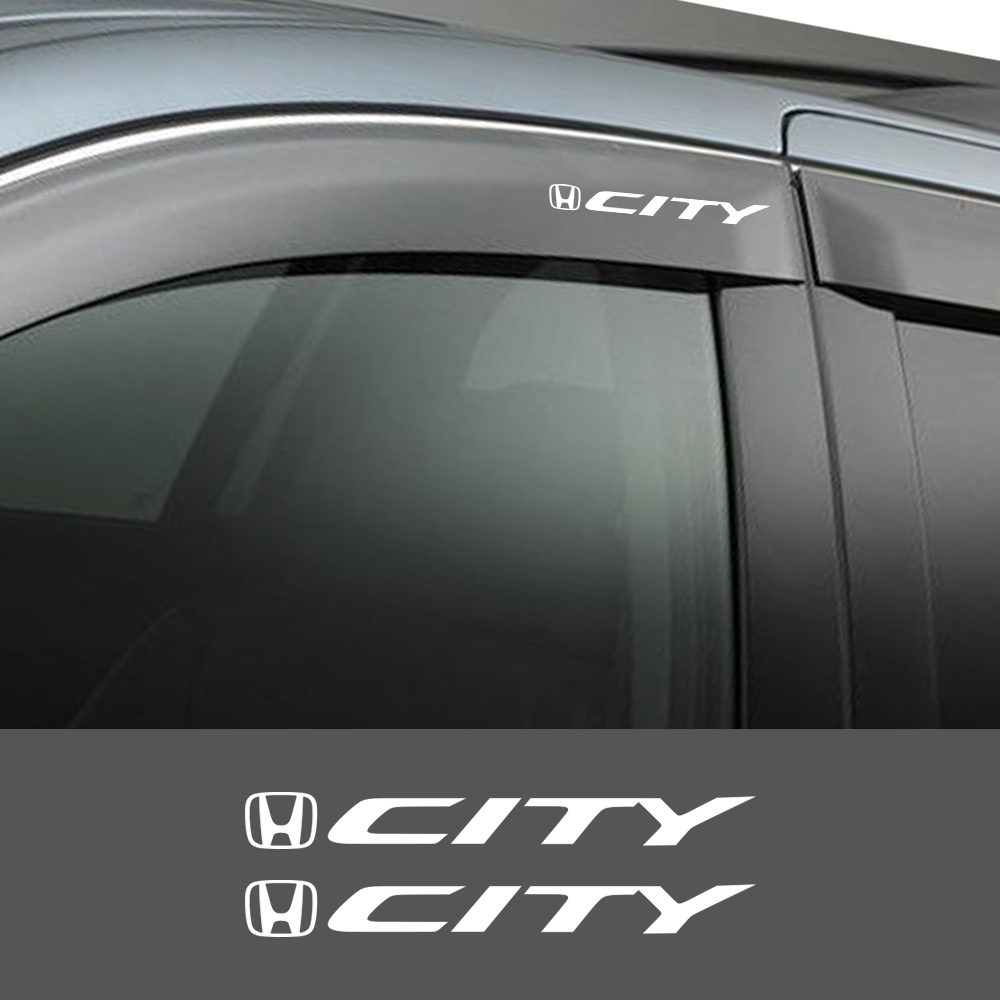 Honda City Car Gutter Sticker Car Visor Decal Sticker Shopee Malaysia