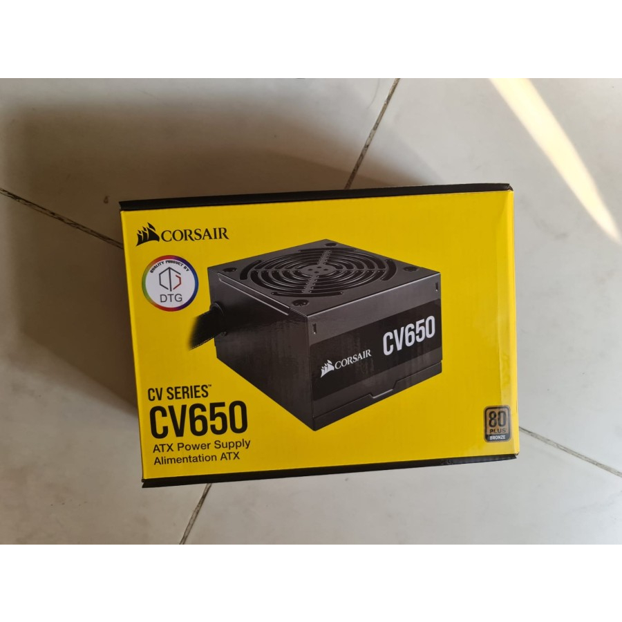 Corsair PSU CV Series CV650 650 Watt 80 Plus Bronze Certified | Shopee ...