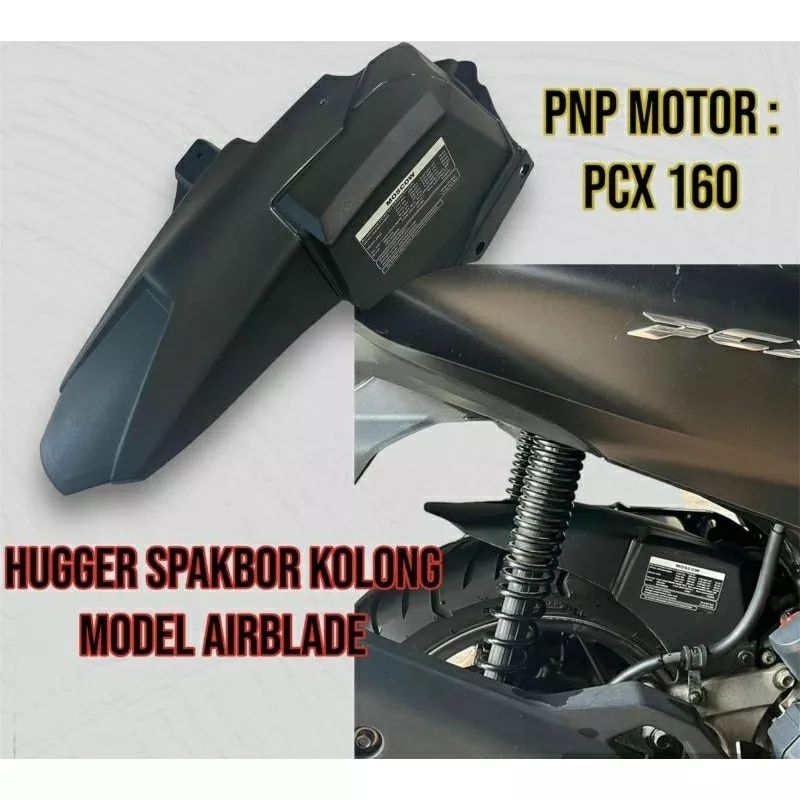 Hugger Fender Under PCX 160 Air Blade PNP Honda PCX 160 Free Sticker ...