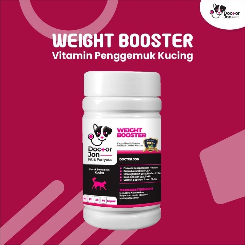 Vitamin Cat Appetite Enhancer & Fattening/Doctor Jon Wight Booster