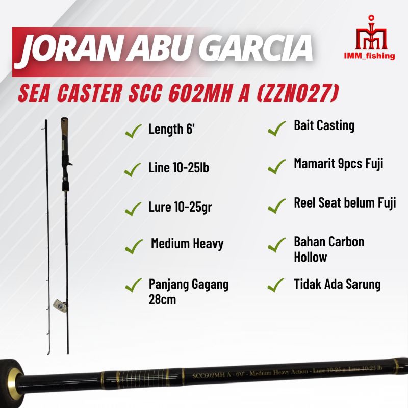 Abu Garcia Sea Caster Fishing Rod Fishing Rod Fishing Rod Bc