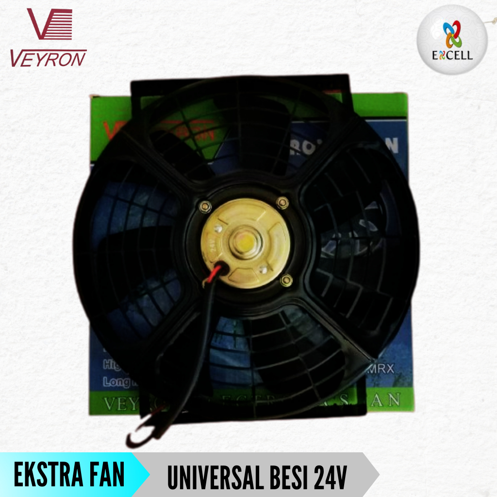 Extra Fan Universal car Ac motor Fan condenser radiator Iron Frame 24v ...