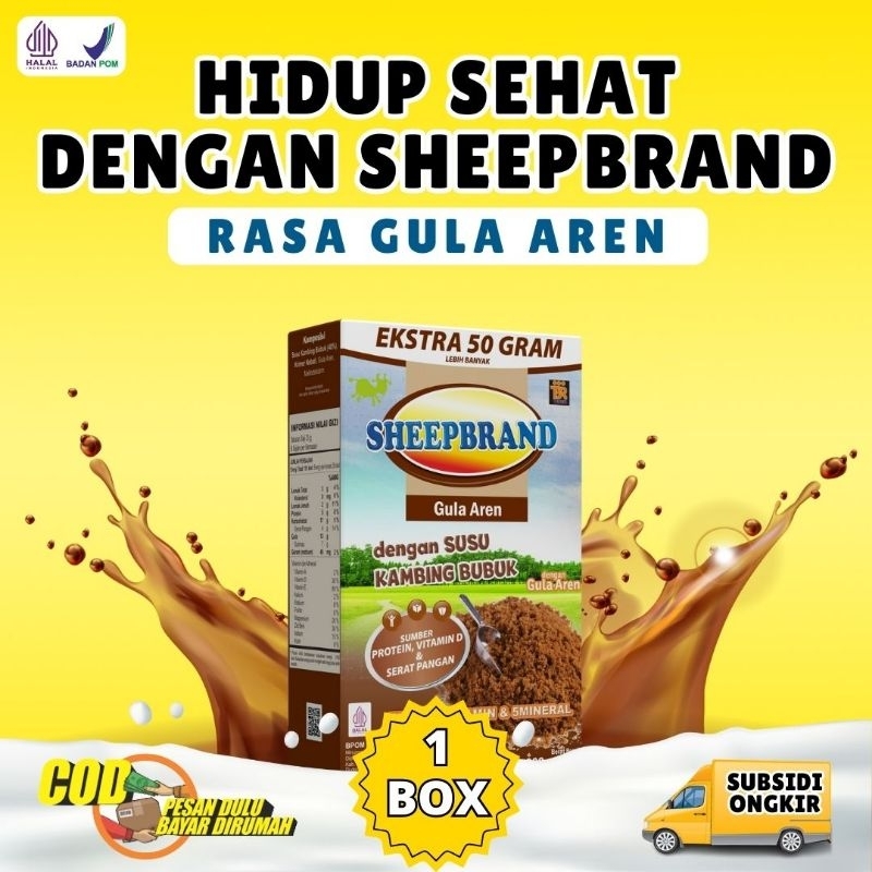 Super Delicious SHEEPBRAND AREN Goat Milk ETAWA Powder ORIGINAL PLUS ...