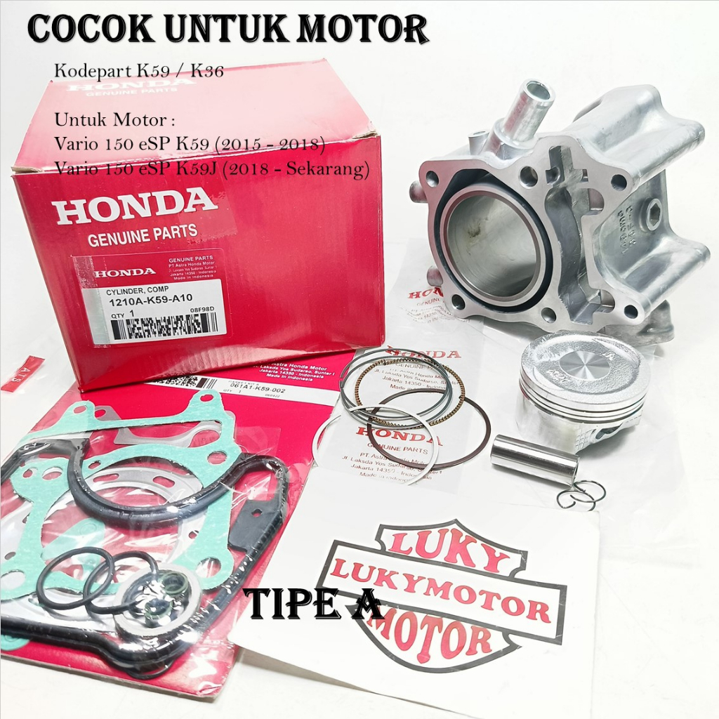 Complete Piston Block+TOPSET VARIO 150 150 LED, VARIO 150 ESP Code K59