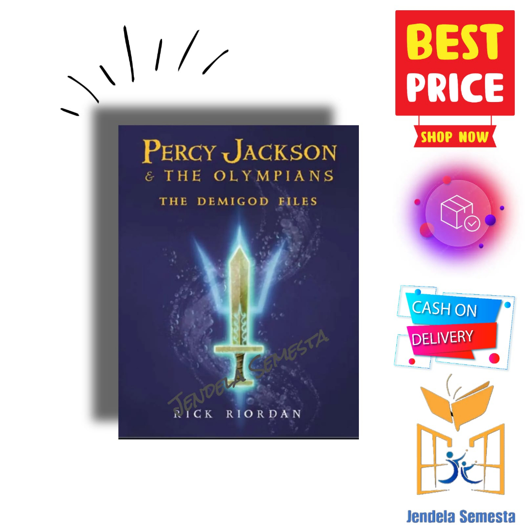 The Demigod Files (A Percy Jackson and The Olympians Guide) by Rick Riordan English Shopee