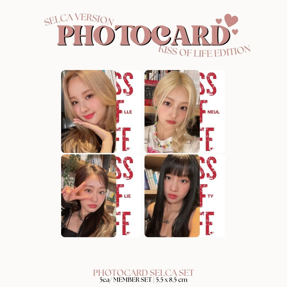 KISS OF LIFE Julie Photocard PHOTOCARD KISS OF LIFE SELLA