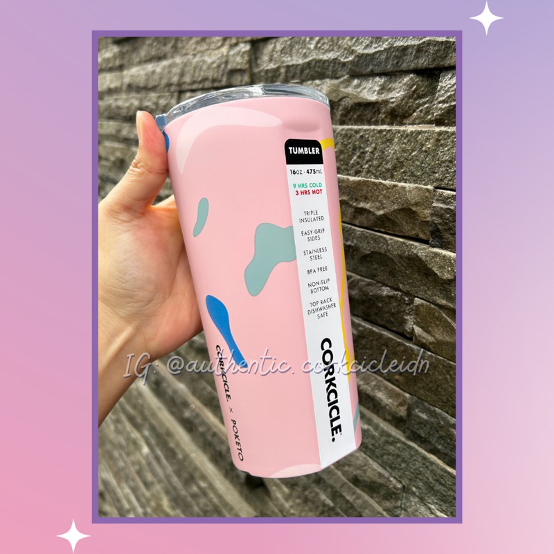 Corkcicle Poketo Tumbler 16oz (475 ml) Shopee Malaysia