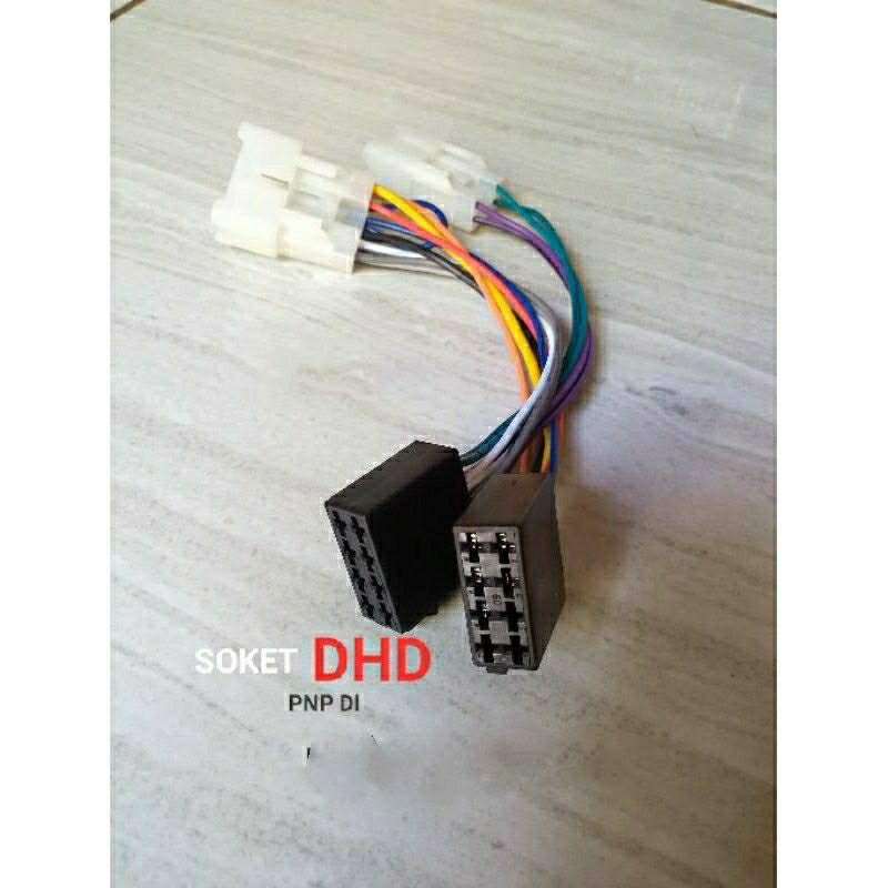 Dhd head unit socket for Toyota/Daihatsu plug N play | Shopee Malaysia