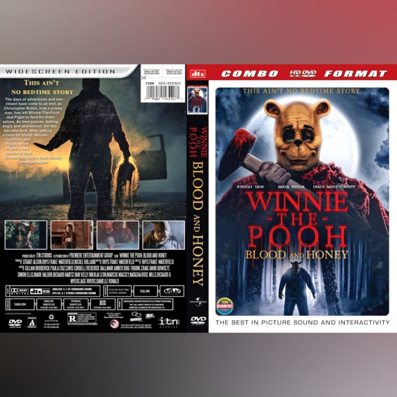 Winnie The Pooh Bloody Honey Horror Cassette (2023) | Shopee Malaysia