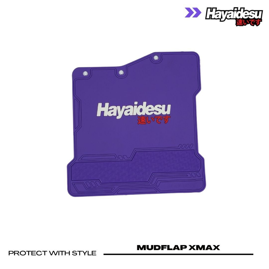 Hayaidesu Mudflap Yamaha Xmax Mud Retainer Premium Quality Shopee