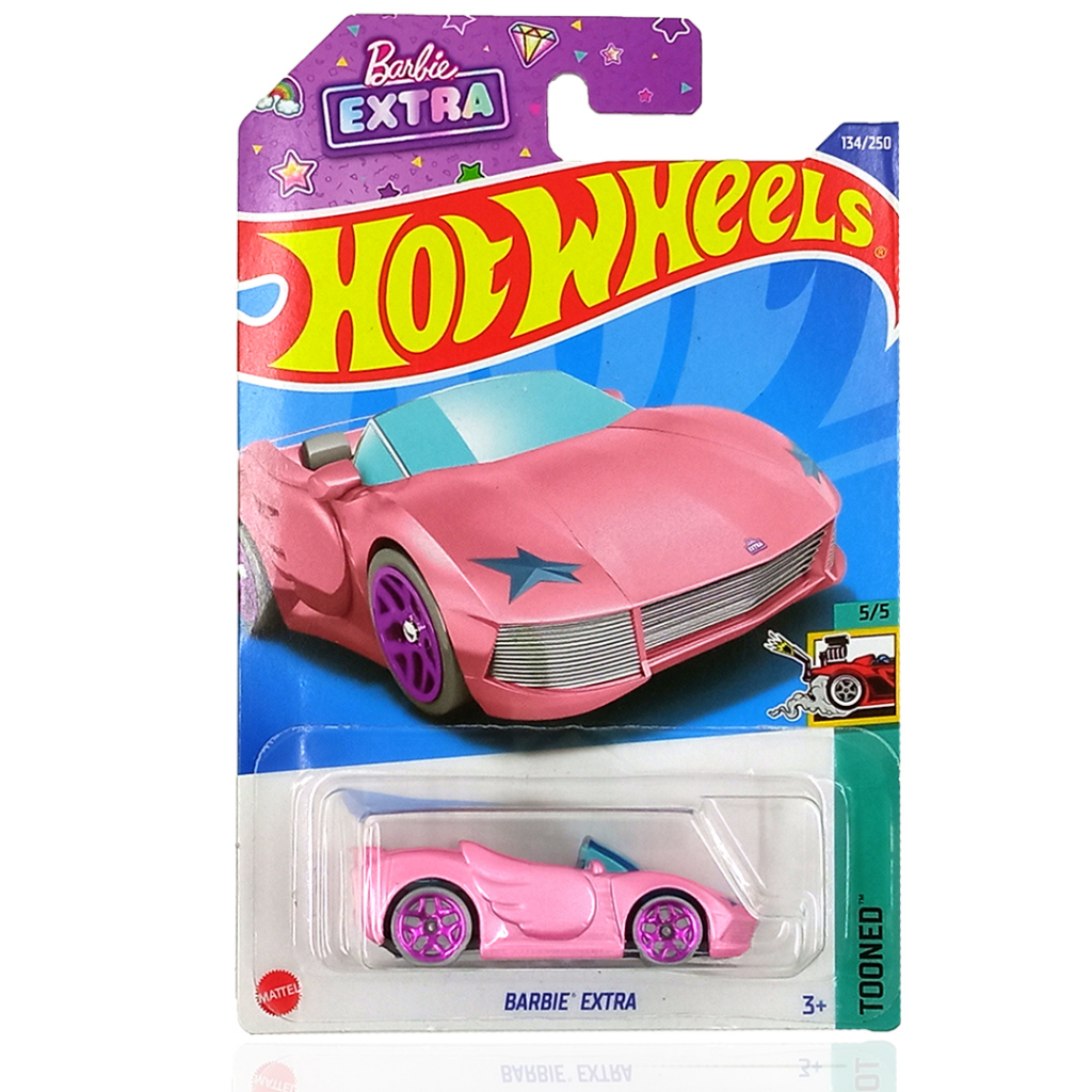 Hot Wheels Barbie Extra Pink HW Tooned Car Hotwheels | Shopee Malaysia