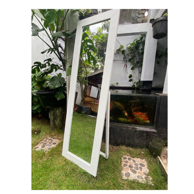 KAYU Free Wooden And Cardboard packing/standing mirror/ Makeup mirror