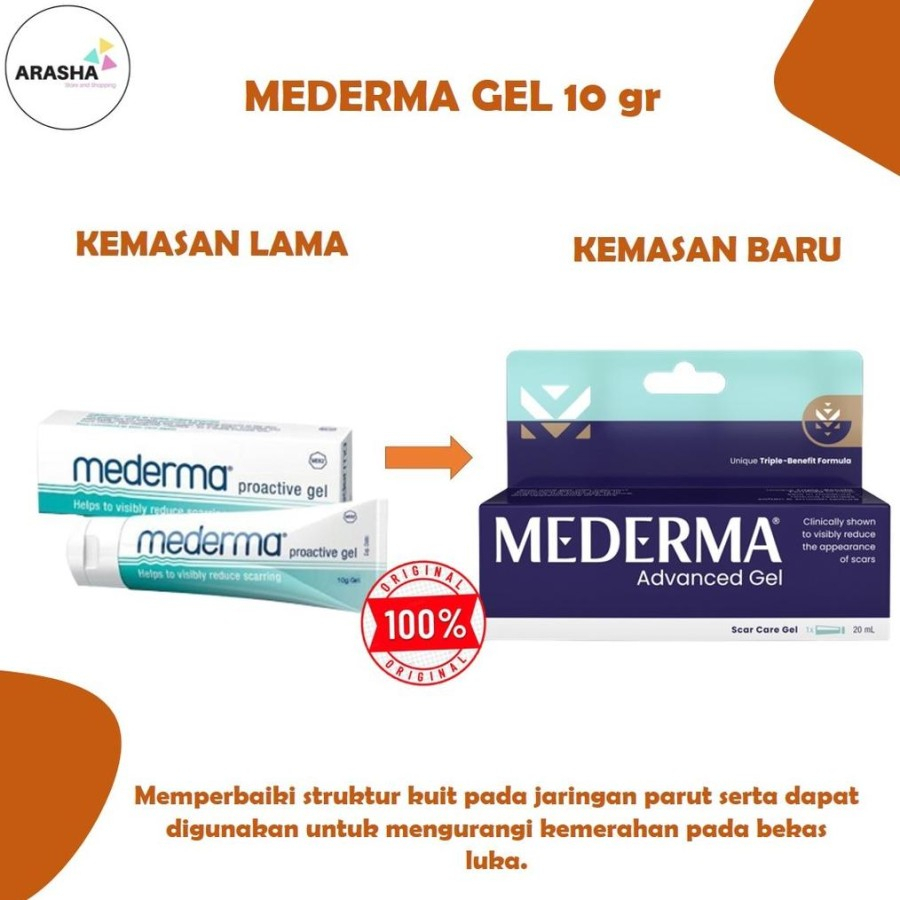 MEDERMA Avanced Mederma Proactive Gel for Scar Removal - Contents 10 ...