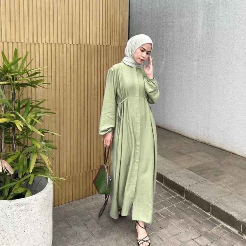 Hayza Crinkle Airflow Dress - Cirebon Cloth // Hayza Crinkle Airflow ...