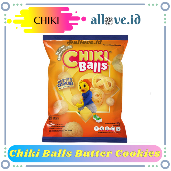 Chiki Snack Balls Butter Cookies 100G | Shopee Malaysia