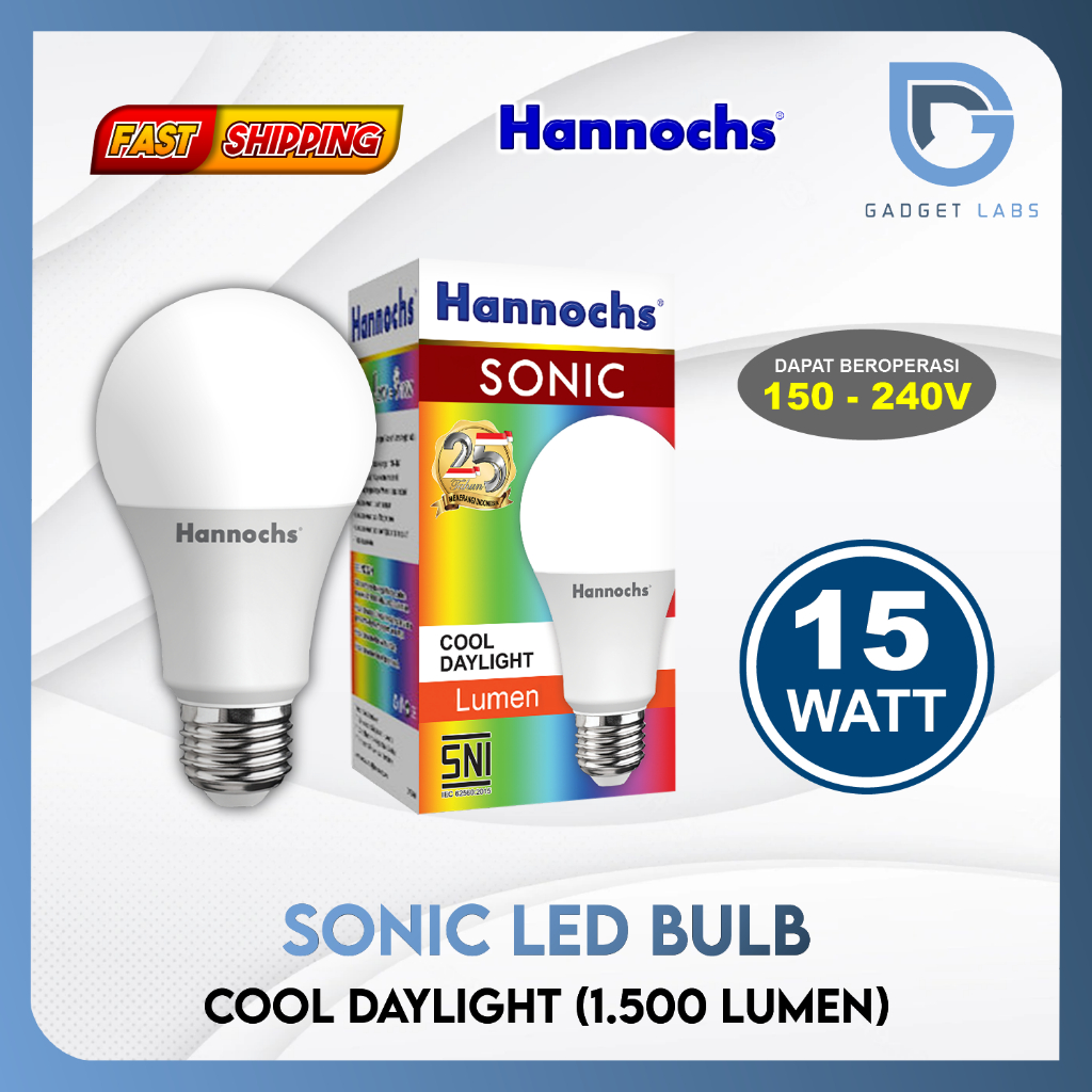 Hannochs SONIC LED Bulb 15 Watt LED Bulb | Shopee Malaysia