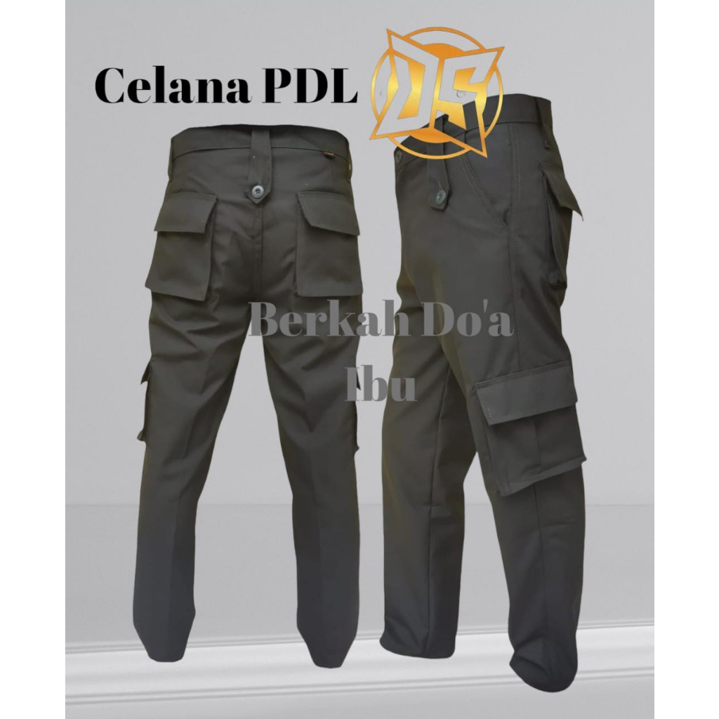 Brown PDL pants for security guards, police, brimob, long PDL pants for ...