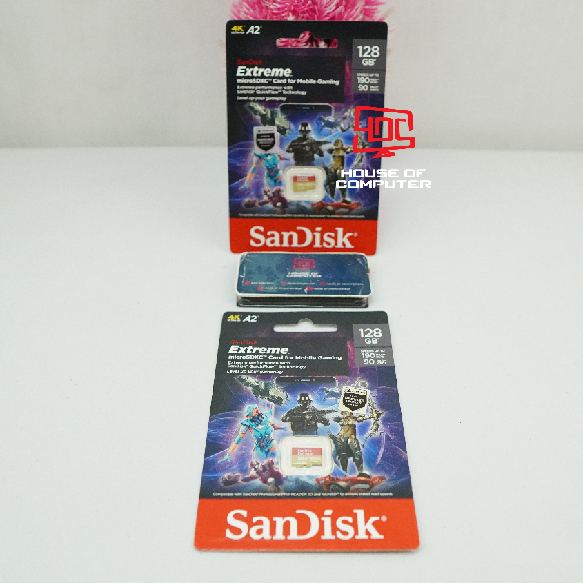 Micro SD SANDISK EXTREME MICROSDXC SQXAA 128GB SDSQXAA-128G-GN6GN ...