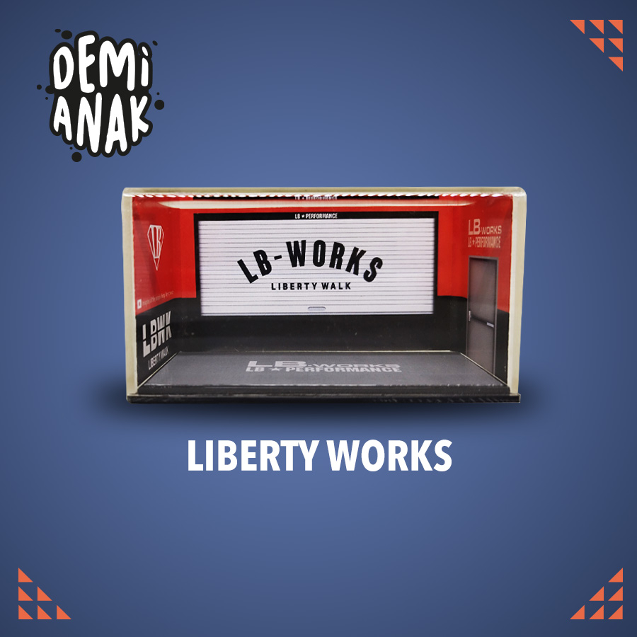 Lbwk Works Liberty Walk Red Diecast Acrylic Box | Shopee Malaysia