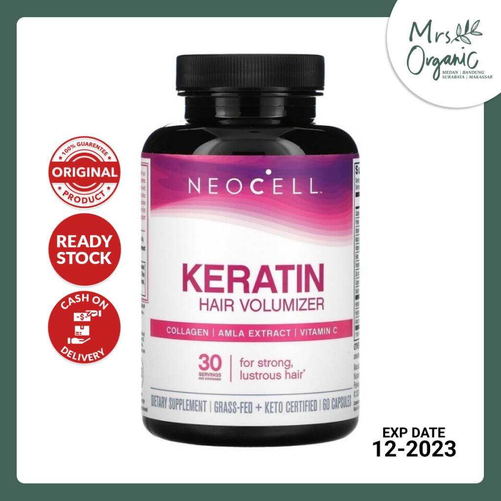 Neocell Keratin Hair Volumizer 60 Capsules Shopee Malaysia