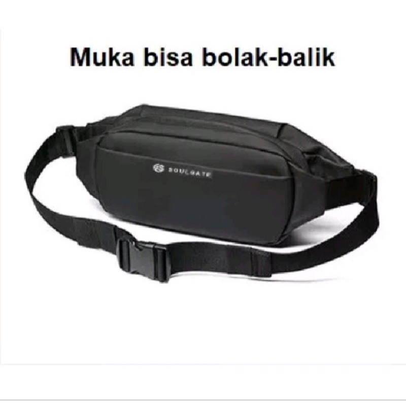 Waisbag soulgate exer Two Faces Can Go Back And Forth Shopee Malaysia