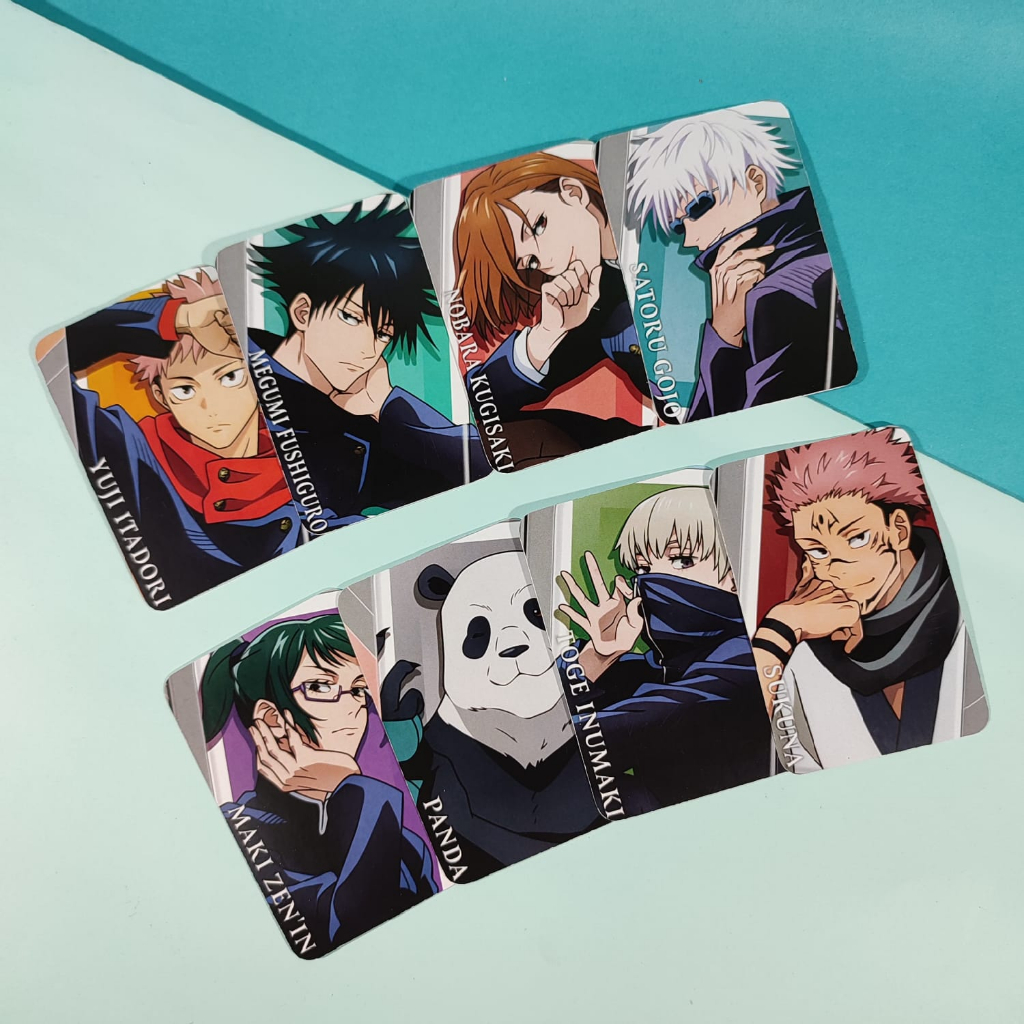 Jujutsu Kaisen Anime Photocard - Itadori Character Jujutsu Kaisen Anime ...