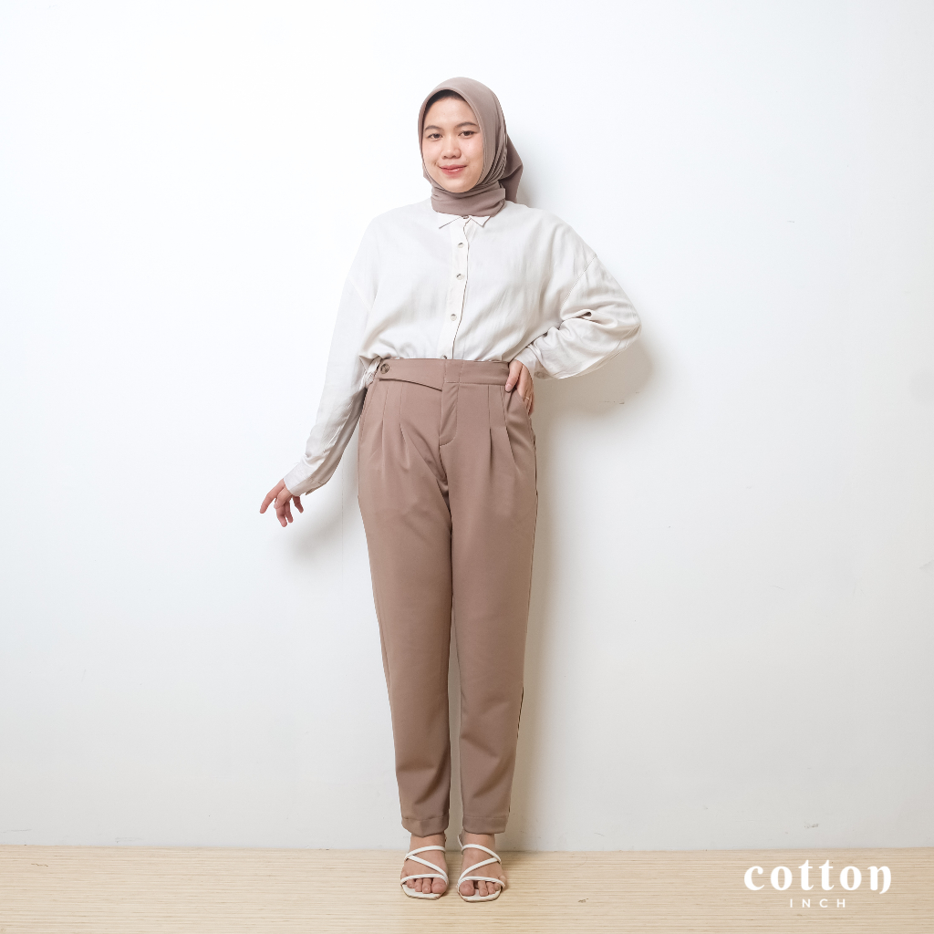 Cotton Inch - Clara Scuba Pants For Women Milo