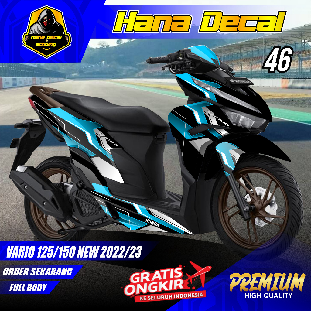 Decal Sticker Full Body Honda Vario New Material Choice Hn Decal Store Code