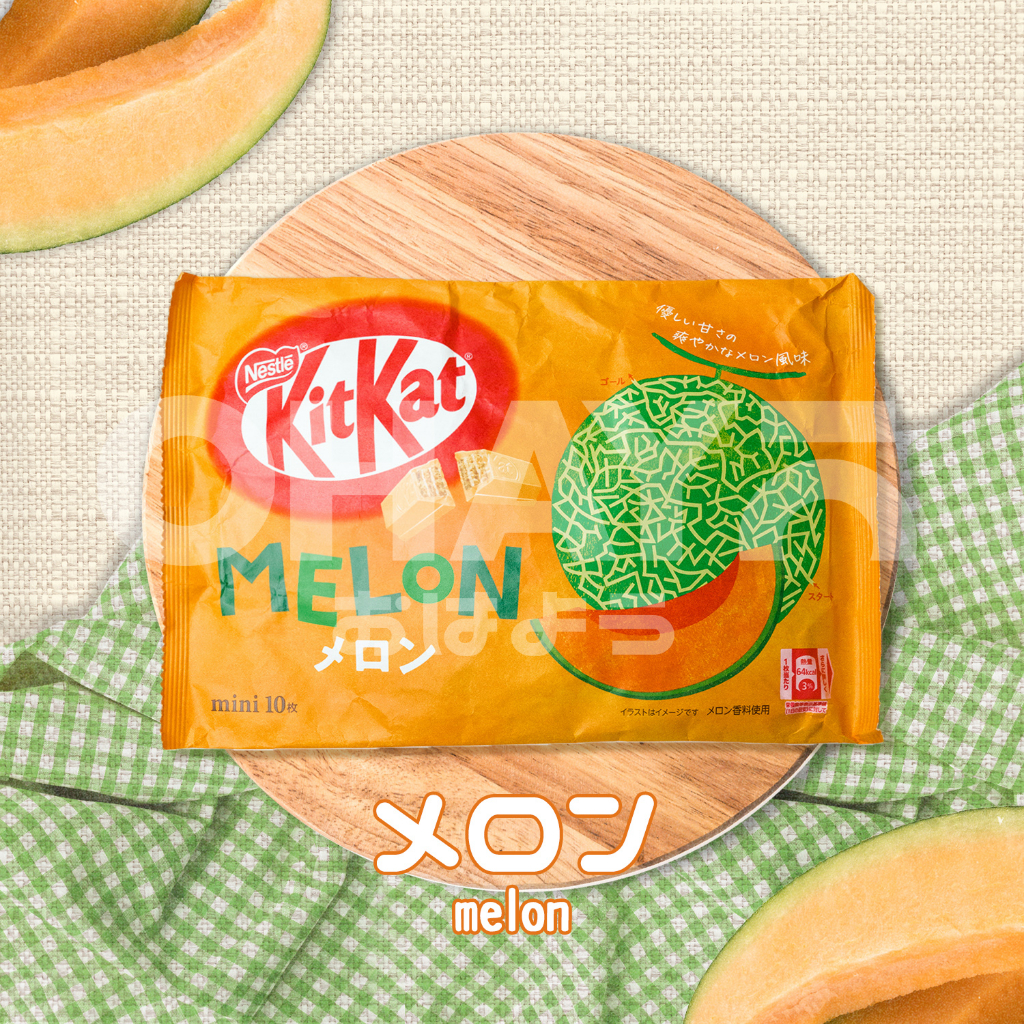 Chocolate Kitkat Kitkat Kit Kat Japan Melon Snack Japanese Shopee