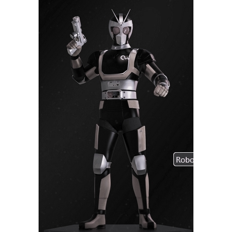 Miniature Figure KAMEN RIDER Black RX ROBO 1/64 HO diorama for diecast ...