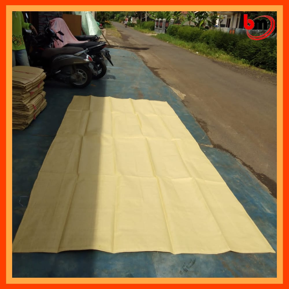 TENDA Rice Tent/Gelaran measuring 3x4 thick cream | Shopee Malaysia