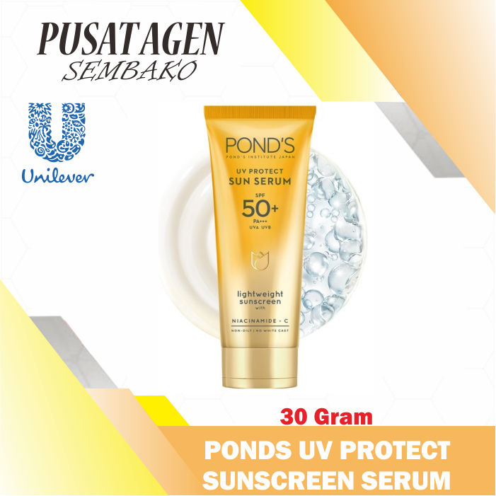 Ponds UV PROTECT SUN SCREEN Face SERUM SPF 50 30 G GR POND'S SUNSCREEN ...