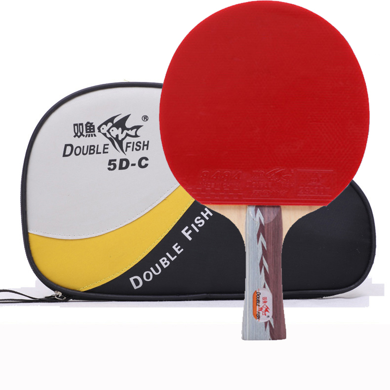 Pingpong Bat Table Tennis Double Fish 5D-C 7ply Wood FL | Shopee Malaysia