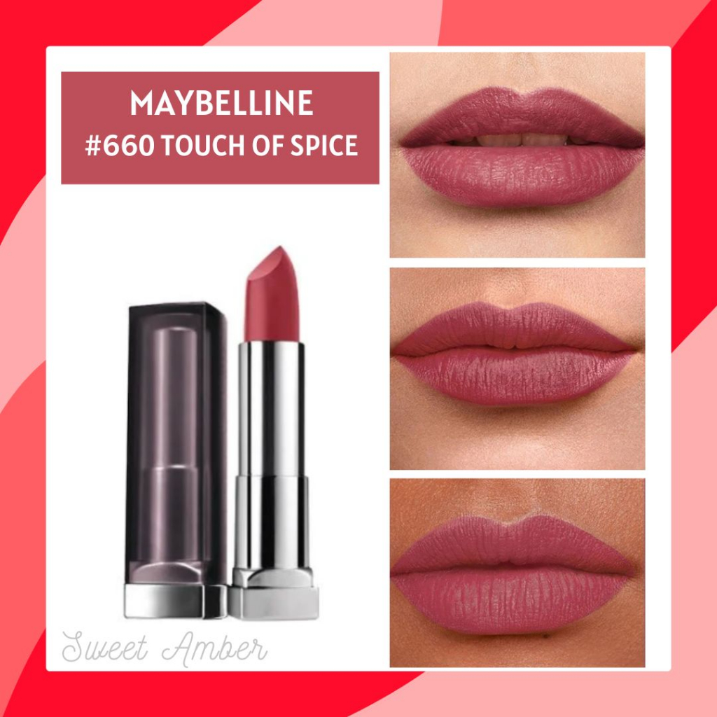 Maybelline the Creamy Mattes Lipstick by Colorsensational Lipstick no ...